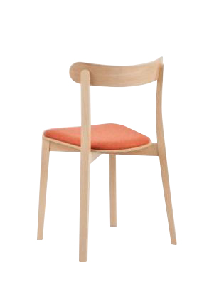 Hospitality Dining Icho Chair, back view